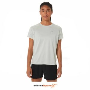 CAMISETA MUJER ASICS KATAKANA SS TOP | LIGHT SAGE
