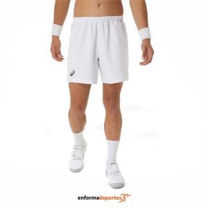 PANTALON CORTO HOMBRE ASICS COURT 7IN | BRILLIANT WHITE