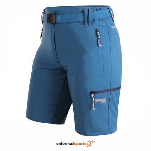 PANTALON CORTO MUJER SPHERE TESSA 6713051 | AZUL/AZUL