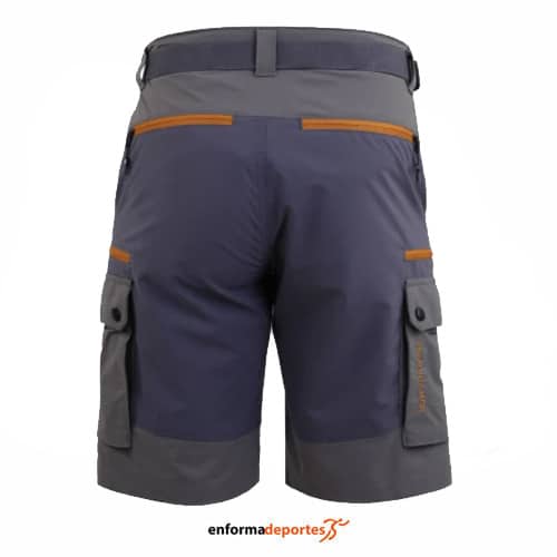 PANTALON CORTO HOMBRE SPHERE ZENON 6714023 | NUEZ-GRIS - Imagen 2