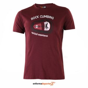 CAMISETA HOMBRE SPHERE CLIMBING 7013011 | BORGOÑA