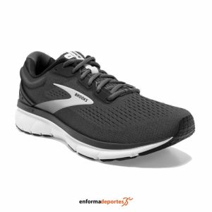 ZAPATILLA HOMBRE BROOKS TRACE | BLACK/METALLIC/WHITE