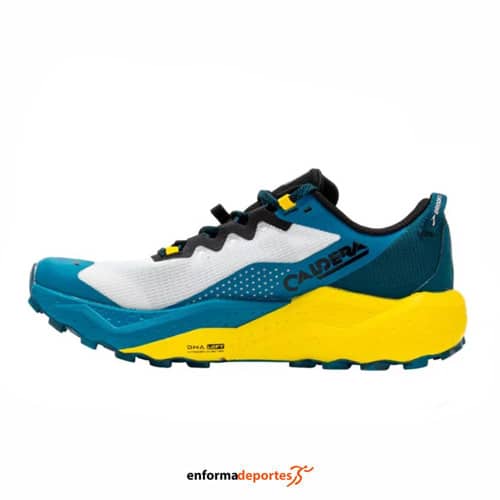 ZAPATILLA HOMBRE BROOKS CALDERA 8 | BIT OF BLUE/QUINCE/CELEST - Imagen 2