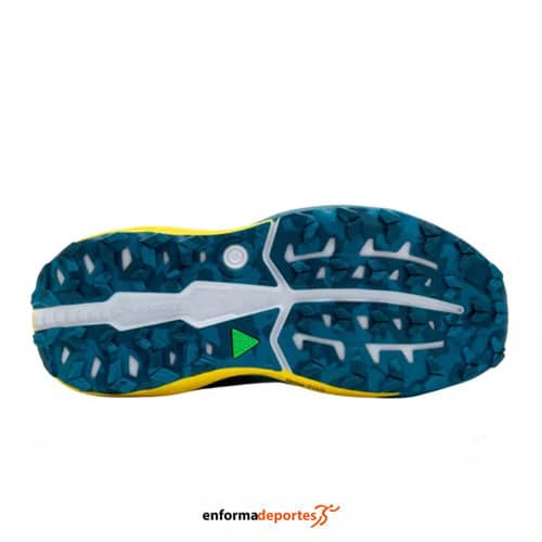 ZAPATILLA HOMBRE BROOKS CALDERA 8 | BIT OF BLUE/QUINCE/CELEST - Imagen 3
