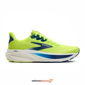 Zapatilla hombre Brooks Ghost 17 | ACID LIME/NAVY/WHITE