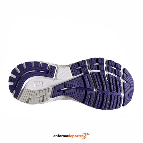 ZAPATILLA MUJER BROOKS ADRENALINE GTS 22 | NAVY/YUCCA/PINK - Imagen 4