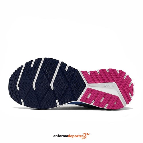 ZAPATILLA MUJER BROOKS REVEL 6 | MARINA/LILAC ROSE/PINK LA - Imagen 2