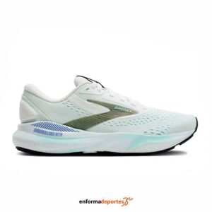 Zapatilla mujer Brooks Adrenaline Gts 24 | WHITE/LIMPET SHELL/AMPARO