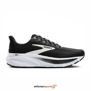 Zapatilla mujer Brooks Ghost 17 | BLACK/GREY/WHITE