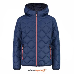 CHAQUETA JUNIOR CAMPAGNOLO JACKET FIX HOOD | BLUE INK