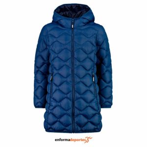 CHAQUETA JUNIOR CAMPGNOLO G COAT FIX HOOD | BLUE INK