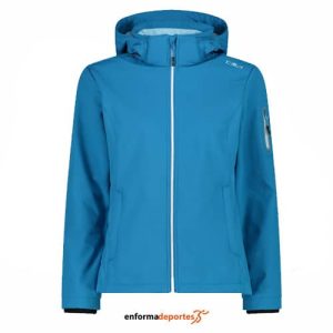 SOFTSHELL MUJER CAMPAGNOLO ZIP HOOD | GIADA