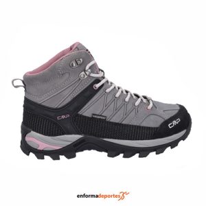 BOTA MUJER CAMPAGNOLO RIGEL MID WP | CEMENTO-FARD