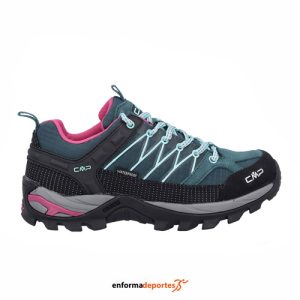 ZAPATO MUJER CAMPAGNOLO RIGEL LOW WP | DEEP LAKE-ACQUA
