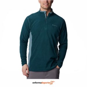 POLAR HOMBRE COLUMBIA KLAMATH RANGE II HALF ZIP | NIGHT WAVE, METAL