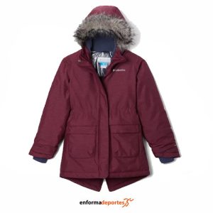 CHAQUETA JUNIOR COLUMBIA NORDIC STRIDER JACKET | MARIONBERRY HEATHER