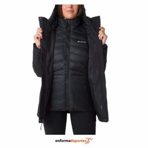 CHAQUETA MUJER COLUMBIA TOLT TRACK™ INTERCHANGE | BLACK