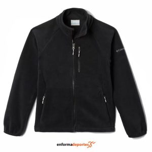 FORRO POLAR JUNIOR COLUMBIA FAST TREK III FLEECE FULL ZIP | BLACK