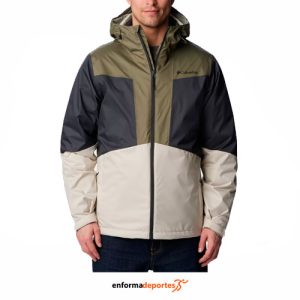 CHAQUETA HOMBRE COLUMBIA WALLOWA PARK INTERCHANGE JACKET | DARK STONE, STONE GREEN,