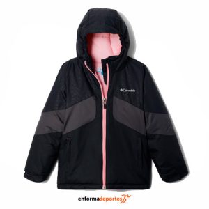 CHAQUETA JUNIOR COLUMBIA HORIZON RIDE II JACKET | BLACK, BLACK POSIES EMBOS