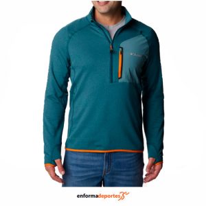 FORRO POLAR HOMBRE COLUMBIA TRIPLE CANYON HALF ZIP | NIGHT WAVE