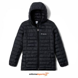 CHAQUETA JUNIOR COLUMBIA SILVER FALLS HOODED JACKET | BLACK