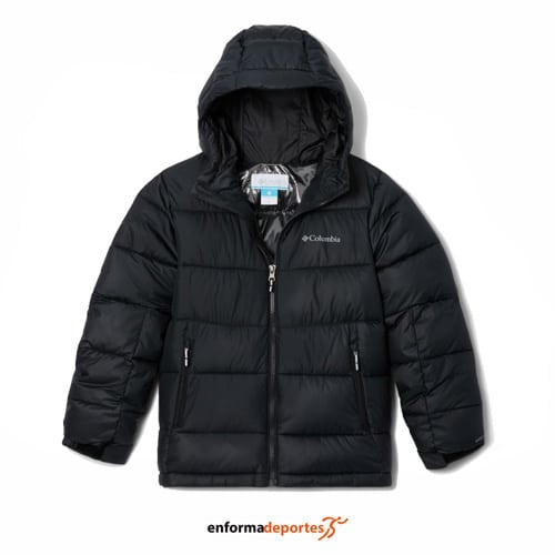 CHAQUETA JUNIOR COLUMBIA PIKE LAKE II HOODED JACKET | BLACK