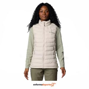 CHALECO MUJER COLUMBIA POWDER LITE II VEST | DARK STONE