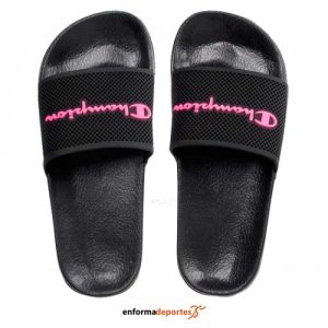 CHANCLAS MUJER CHAMPION SLIDE DAYTONA | NBK/FUCSIA