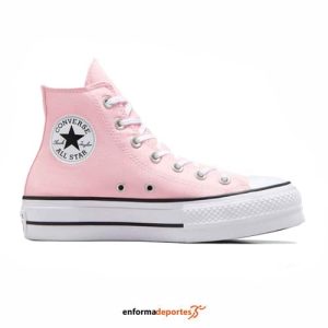ZAPATILLA MUJER CONVERSE CTAS LIFT HI | DONUT GLAZE/WHITE/BLACK