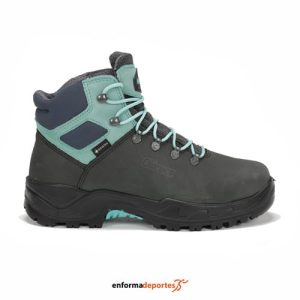 BOTA MUJER CHIRUCA ARALAR 11 GORE-TEX | GRIS / VERDE MENTA