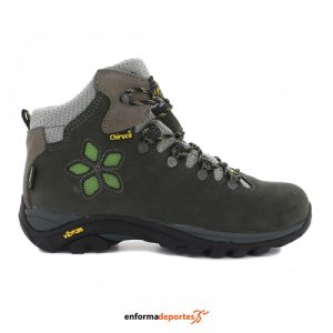 BOTA MUJER CHIRUCA MONIQUE 09 GORE-TEX | GRIS/VERDE