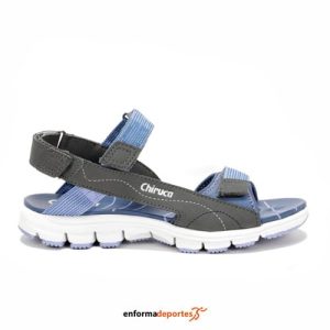 SANDALIA MUJER CHIRUCA FORMENTERA 15 | GRIS/AZUL