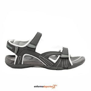SANDALIAS MUJER CHIRUCA CULLERA 13 | NEGRO/GRIS