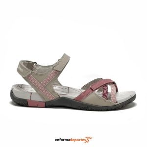 Sandalias mujer Chiruca Valencia 07 | GRIS / BURDEOS