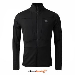 Forro Polar Hombre Dare2b Substratrum IV Core Stretch Midlayer | BLACK