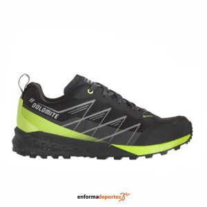 ZAPATO HOMBRE DOLOMITE MS CRODA NERA TECH GTX | GREEN-LIME GREEN