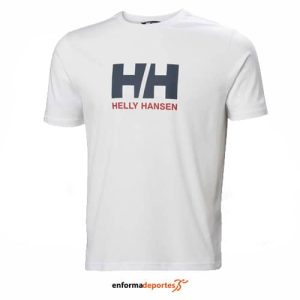 CAMISETA HOMBRE HELLY HANSEN LOGO T-SHIRT 2.0 | WHITE