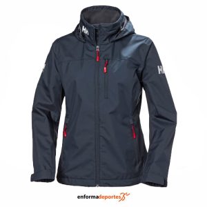 CHAQUETA MUJER HELLY HANSEN CREW HOODED MIDLAYER | NAVY