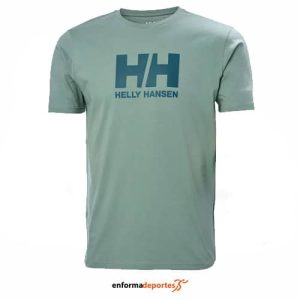 CAMISETA HOMBRE HELLY HANSEN LOGO | CACTUS
