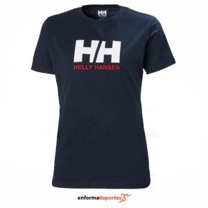 CAMISETA MUJER HELLY HANSEN LOGO T-SHIRT | NAVY