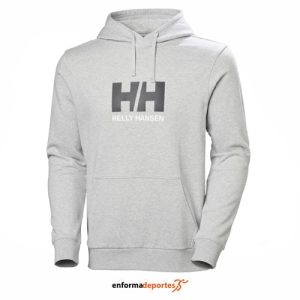 Sudadera hombre Helly Hansen Logo Hoodie | GREY MELANGE