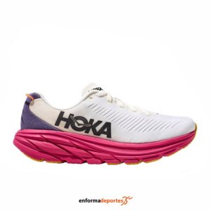 ZAPATILLA MUJER HOKA RINCON3 | BLANC/EGGNOG