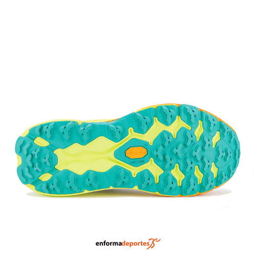 ZAPATILLA HOMBRE HOKA SPEEDGOAT 5 | BLACK/PRIMROSE - Imagen 2