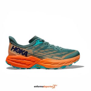 ZAPATILLA HOMBRE HOKA SPEEDGOAT 5 | TRELLIS/ORANGE
