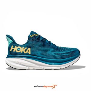 ZAPATILLA HOMBRE HOKA CLIFTON 9 | OCEAN/BLUESTEEL
