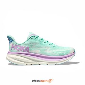 ZAPATILLA MUJER HOKA CLIFTON 9 | S.OCEAN/LILACM