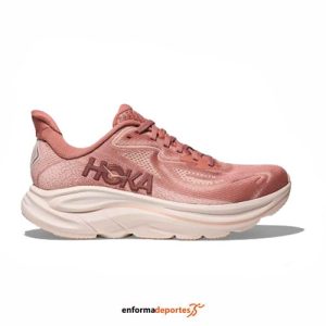 Zapatilla mujer Hoka Clifton 10 | BLUSH/ROSE LATT