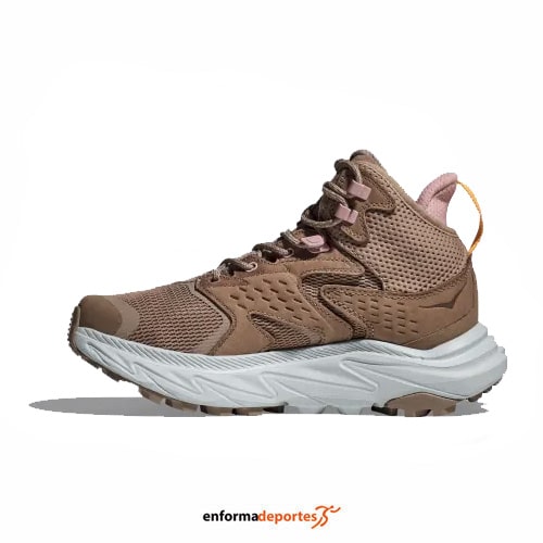 BOTA MUJER HOKA ANACAPA 2 MID GTX | DUNE/ICE FLOW - Imagen 2
