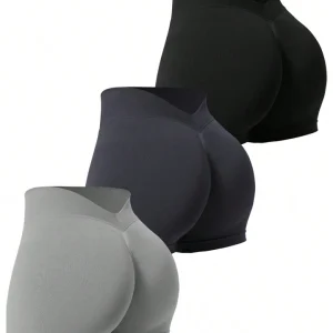 SportStudio™ Shorts V – Sin Costuras, Fruncido y Corto